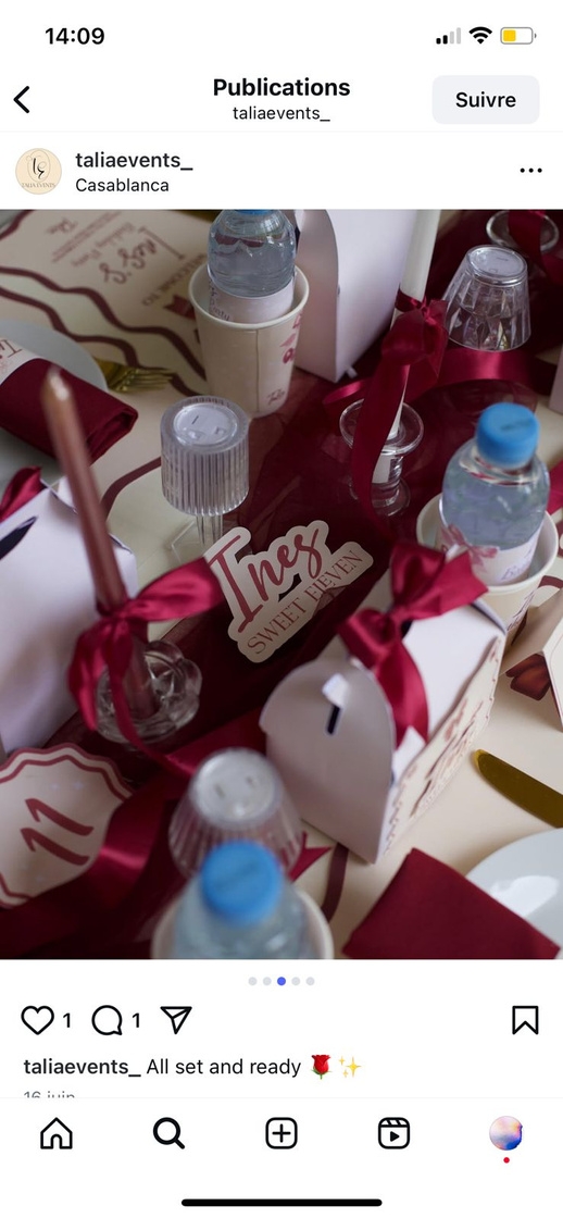 Cadeaux invités